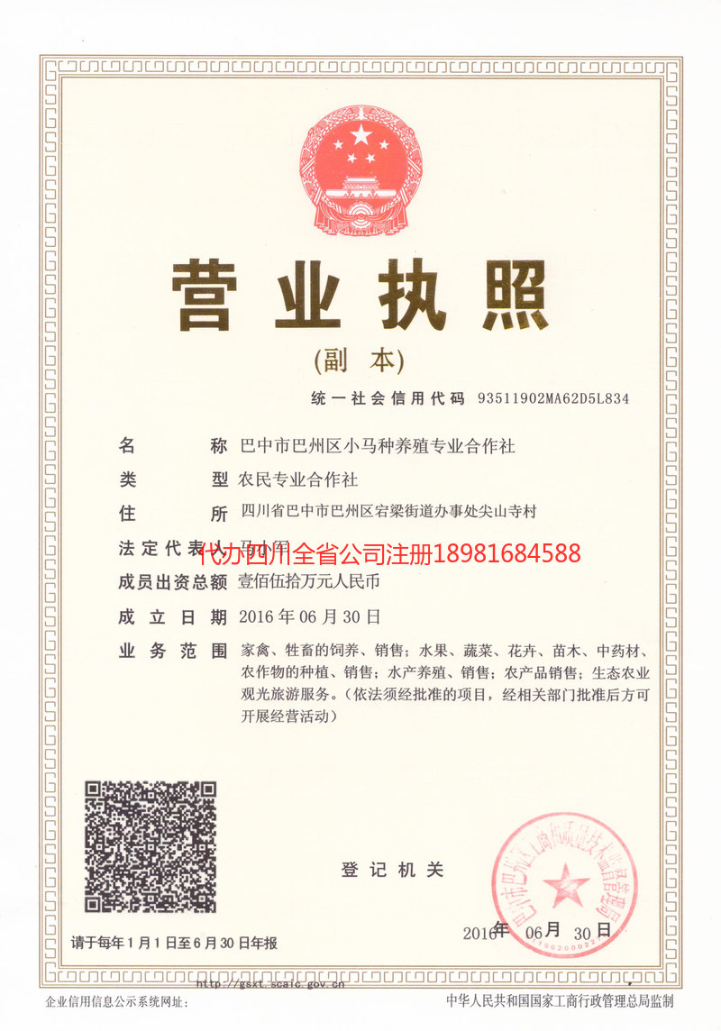 周口周口小马种养殖专业合作社